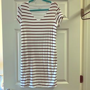 Short sleeve striped dress from Target!